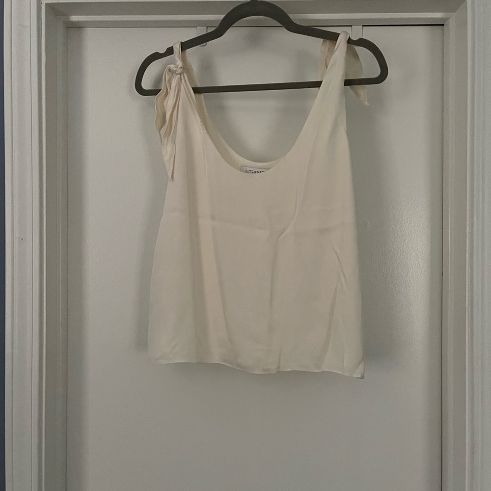Intermix shoulder tie cami.